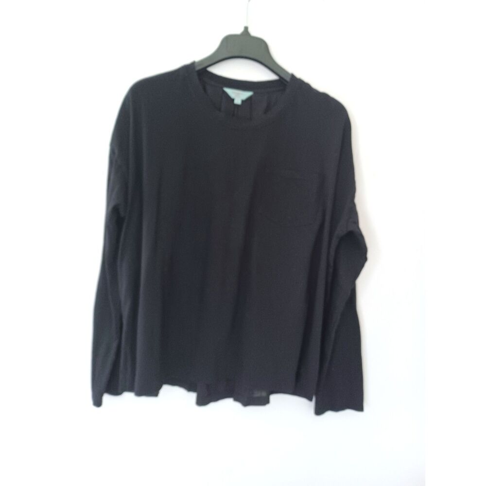 Mersea Voyager Tee Large Oversized Lagenlook Minimalist Travel Casual Neutral
